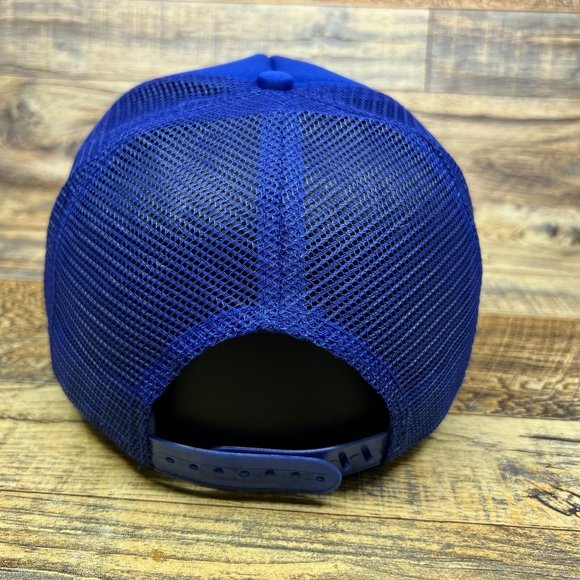 Rocky Mountain National Park Mens Trucker Hat Blue Snapback Colorado Retro Cap - Picture 5 of 8